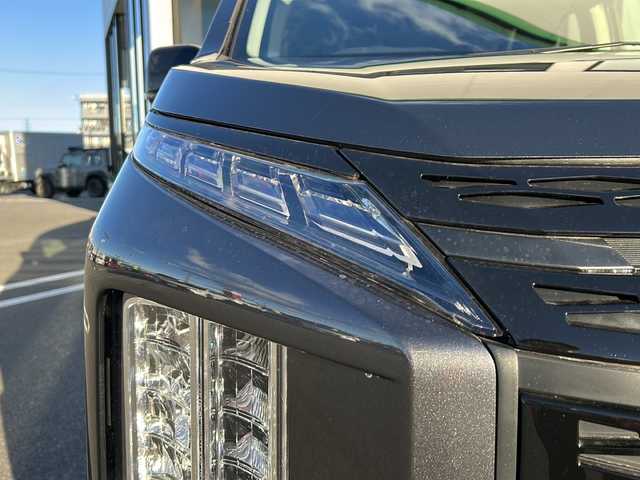 三菱 デリカＤ：５ シャモニー 岐阜県 2025(令7)年 0.1千km グラファイトグレーメタリック/ブラックマイカ 登録時走行距離10km/社外１１インチナビ/フルセグ/バックモニター/レザーシート/両側パワースライドドア/パワーシート/４ＷＤ/Bluetooth/電動リヤゲート/プッシュスタート/スマートキー/スペアキー/レーダークルーズコントロール