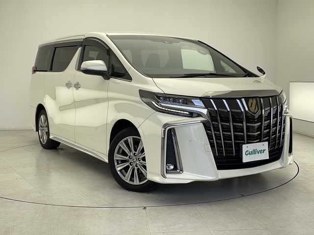 トヨタ アルファード S タイプゴールド 千葉県 2020(令2)年 2.6万km ラグジュアリーホワイトパールクリスタルシャインガラスフレーク 純正メモリーナビ/フルセグTV/Bluetooth/CD/DVD/USB/バックカメラ/純正フリップダウンモニター/前後ドライブレコーダー/ビルトインETC/両側パワースライドドア/電動リアゲート/ハーフレザーシート/ウォークスルー/追従クルーズコントロール/LEDヘッドライト