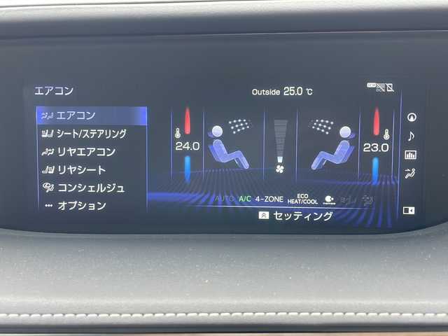 レクサス ＬＳ 500 バージョンL 大阪府 2018(平30)年 5.2万km グラファイトブラックガラスフレーク 純正ナビ（フルセグTV/Bluetooth/AM・FM）/全周囲カメラ/デジタルインナーミラー/メモリー付きパワーシート（運転席・助手席）/ヘッドアップディスプレイ/クルーズコントロール/3眼LEDライト/エアーサスペンション/ETC2．0/シートヒーター/エアーシート/後部座席電動サンシェード/プッシュスタート/パドルシフト/アイドリングストップ/ブラインドスポットモニター/パワーバックドア/純正19インチアルミホイール