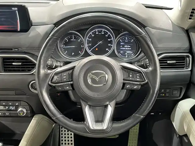 マツダ ＣＸ－５ XD Lパッケージ 愛知県 2019(平31)年 7万km スノーフレイクホワイトパールマイカ 純正８インチナビ/ＢＯＳＥサウンドシステム/３６０°ビューモニター/パワーバックドア/レーダークルーズコントロール/衝突軽減ブレーキ/ブラインドスポットモニター/クリアランスソナー/レーンキープアシスト/ヘッドアップディスプレイ/電動パーキングブレーキ/ブレーキホールド/ホワイトレザーシート/パワーシート【シートメモリー機能付】/ハンドルヒーター/シートヒーター/デジタルインナーミラー/前後ドライブレコーダー/ＥＴＣ/USB＆AUX入力端子/ISOFIX/LEDヘッドライト/純正フロアマット/純正19インチアルミホイール