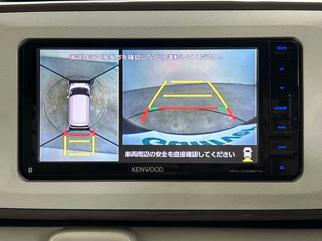 ダイハツ ムーヴ キャンバス X メイクアップ リミテッド SAⅢ 三重県 2019(平31)年 3.5万km プラムブラウンクリスタルマイカ /禁煙車//スマートアシストIII//衝突軽減システム//社外メモリナビ（MDV-D406BTW)//CD/DVD/BT//ワンセグTV//全方位カメラ//両側パワースライドア//オートハイビーム//ステアリングスイッチ//ETC//純正14インチホイルキャップ//ドライブレコーダー//電動格納ミラー//フォグランプ//コーナーセンサー//プッシュスタート//スマートキー//社外フロアマット//社外ドアバイザー