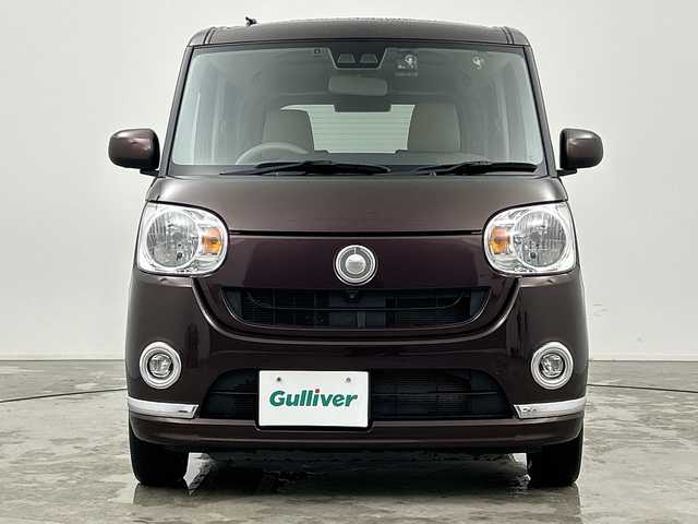 ダイハツ ムーヴ キャンバス X メイクアップ リミテッド SAⅢ 三重県 2019(平31)年 3.5万km プラムブラウンクリスタルマイカ /禁煙車//スマートアシストIII//衝突軽減システム//社外メモリナビ（MDV-D406BTW)//CD/DVD/BT//ワンセグTV//全方位カメラ//両側パワースライドア//オートハイビーム//ステアリングスイッチ//ETC//純正14インチホイルキャップ//ドライブレコーダー//電動格納ミラー//フォグランプ//コーナーセンサー//プッシュスタート//スマートキー//社外フロアマット//社外ドアバイザー