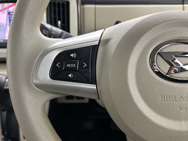 ダイハツ ムーヴ キャンバス X メイクアップ リミテッド SAⅢ 三重県 2019(平31)年 3.5万km プラムブラウンクリスタルマイカ /禁煙車//スマートアシストIII//衝突軽減システム//社外メモリナビ（MDV-D406BTW)//CD/DVD/BT//ワンセグTV//全方位カメラ//両側パワースライドア//オートハイビーム//ステアリングスイッチ//ETC//純正14インチホイルキャップ//ドライブレコーダー//電動格納ミラー//フォグランプ//コーナーセンサー//プッシュスタート//スマートキー//社外フロアマット//社外ドアバイザー