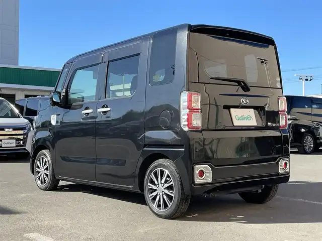 ダイハツ ウェイク G ターボ SA Ⅲ 東京都 2018(平30)年 3.6万km ブラックマイカメタリック ターボ　/純正ナビ　/両側電動スライドドア　/ＥＴＣ　/フルセグＴＶ　/Ｂｌｕｅｔｏｏｔｈ　/純正１４インチＡＷ　/衝突被害軽減　/横滑り防止　/ＵＳＢ　/オートライト　/オートマチックハイビーム　/アイドリングストップ