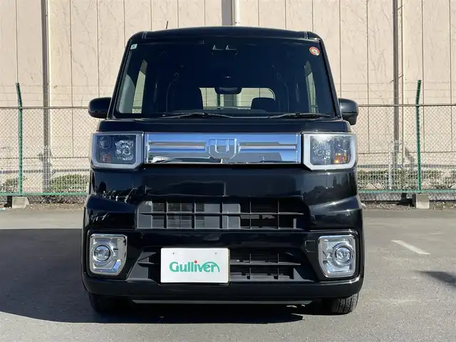 ダイハツ ウェイク G ターボ SA Ⅲ 東京都 2018(平30)年 3.6万km ブラックマイカメタリック ターボ　/純正ナビ　/両側電動スライドドア　/ＥＴＣ　/フルセグＴＶ　/Ｂｌｕｅｔｏｏｔｈ　/純正１４インチＡＷ　/衝突被害軽減　/横滑り防止　/ＵＳＢ　/オートライト　/オートマチックハイビーム　/アイドリングストップ