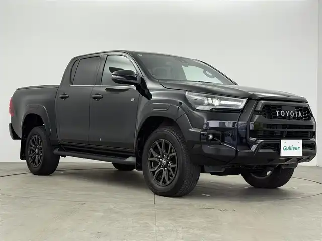 トヨタ ハイラックス Z GRスポーツ 愛知県 2022(令4)年 1.7万km アティチュードブラックマイカ トヨタセーフティセンス/　・プリクラッシュセーフティ/　・レーンキープアシスト/　・アダプティブクルーズコントロール/　・クリアランスソナー/純正ナビ付ディスプレイオーディオ/　ーBT/フルセグTV/AppleCarPlay/AndroidAuto/３６０度カメラ/前後ドラレコ/ハーフレザーシート/運転席パワーシート/パドルシフト/純正１８インチＡＷ/スマートキー×２