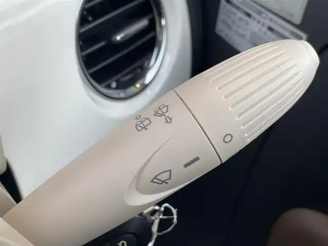 フィアット ５００ ヴィンテージ 鹿児島県 2015(平27)年 3.4万km ライトブルーⅡ 120台限定車/専用レザーシート（ブラウン/アイボリー）/専用16インチアロイホイール/社外メモリナビ/CD/DVD/Bluetooth/フルセグTV/リヤコーナーセンサー/ETC