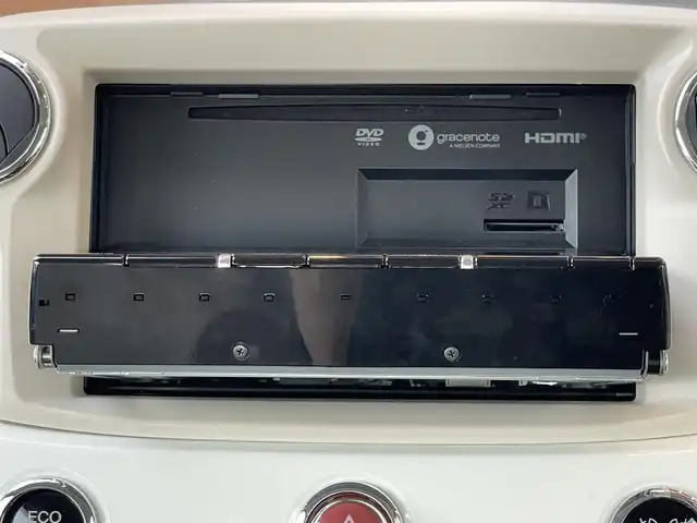 フィアット ５００ ヴィンテージ 鹿児島県 2015(平27)年 3.4万km ライトブルーⅡ 120台限定車/専用レザーシート（ブラウン/アイボリー）/専用16インチアロイホイール/社外メモリナビ/CD/DVD/Bluetooth/フルセグTV/リヤコーナーセンサー/ETC