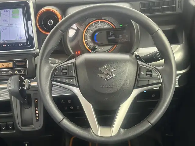 スズキ スペーシア ギア HYBRID XZターボ 愛知県 2020(令2)年 6.4万km アクティブイエロー/ガンメタリック2トーン ナビＣＮ－ＲＺ８５６　/全方位カメラ　/衝突軽減　/レーンアシスト　/クルコン　/両側パワスラ　/ＨＵＤ　/パドルシフト　/シートヒーター　/ルーフレール　/ドラレコ　/ＵＳＢ　/スマートキー　/オートライト　/ＬＥＤライト