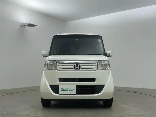 ホンダ Ｎ ＢＯＸ SSパッケージ 岡山県 2015(平27)年 7万km プレミアムホワイトパール 純正7インチナビ/バックカメラ/FM/AM/Bluetooth/フルセグ/CD/DVD/あんしんパッケージ/シティブレーキアクティブシステム/前席用i-サイドエアバッグシステム/サイドカーテンエアバッグシステム/両側パワースライドドア/ETC/純正14インチアルミホイール/純正フロアマット