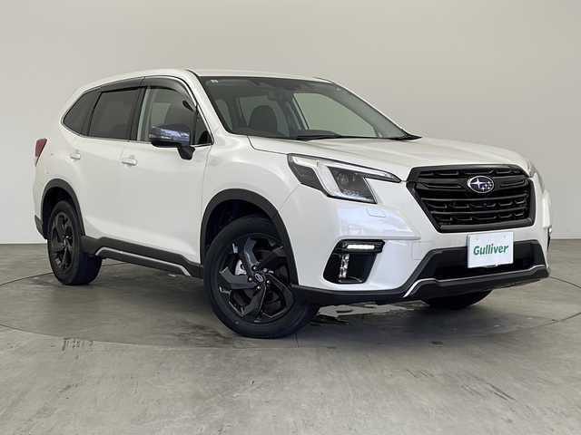 スバル フォレスター スポーツ 兵庫県 2021(令3)年 1.6万km クリスタルホワイトP ・純正8インチナビ＆TV＆BT＆CD＆DVD＆USB/・DAITONE SOUND/・レーダークルーズコントロール/・レーンキープアシスト/・車線逸脱警報/・オートマチックハイビーム/・ブラインドスポットモニター/・ドライバーモニタリングシステム/・フロント/サイド/バック カメラ/・ハーフレザーシート/・前席パワーシート/・全席シートヒーター/・パワーバックドア/・ステアリングヒーター/・衝突軽減ブレーキ/・電動パーキングブレーキ/・ブレーキホールド/・デジタルインナーミラー/・純正18インチAW/・ヒルディセントコントロール/・LEDヘッドライト/・ドライブレコーダー/・ETC/・純正フロアマット/・プッシュスタート/・スペアキー
