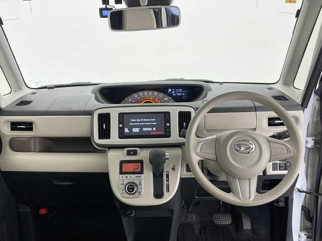 ダイハツ ムーヴ キャンバス X LTD メイクアップ SA Ⅲ 長野県 2018(平30)年 3.7万km パールホワイトⅢ/ナチュラルベージュマイカメタリック 2トーン 4WD/社外SDナビ&フルセグTV&CD&DVD&BT/衝突軽減ブレーキ/アイドリングストップ/社外前方ドライブレコーダー/両側パワースライドドア/ステアリングスイッチ/ベンチシート/バックカメラ/ETC/ハロゲンライト/オートライト/オートマチックハイビーム/フロントフォグランプ/電動格納ミラー/純正ホイールキャップ装着/純正フロアマット/純正ドアバイザー/プッシュスタート/スマートキー