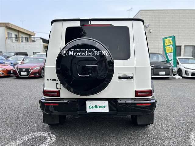 メルセデス・ベンツ ゲレンデヴァーゲン Ｇ４００ｄ マヌファクトゥーアエディション 東京都 2021(令3)年 6.1万km ダイヤモンドホワイト 外部検査済み/ワンオーナー/マヌファクトゥーアエディション/ガラススライディングルーフ/ブラックナッパ革シート/12.3インチワイドディスプレイナビ/・Burmesterサウンドシステム/・メルセデスミーコネクト/・フルセグTV/360°カメラ/レーダーセーフティパッケージ/・レーンアシスト/・ブレーキアシスト/・ブラインドスポットモニター/ブラックスモークマルチビームLEDヘッドランプ/大型オーバーフェンダー/ブラウンハイグロス木目調ステアリング/前席シートベンチレーション/シートヒーター/後席シートヒーター/社外アルミホイール20インチ（VOSSEN）/純正フロアマット/純正背面タイヤカバー車載/保証書/取扱説明書/スペアキー