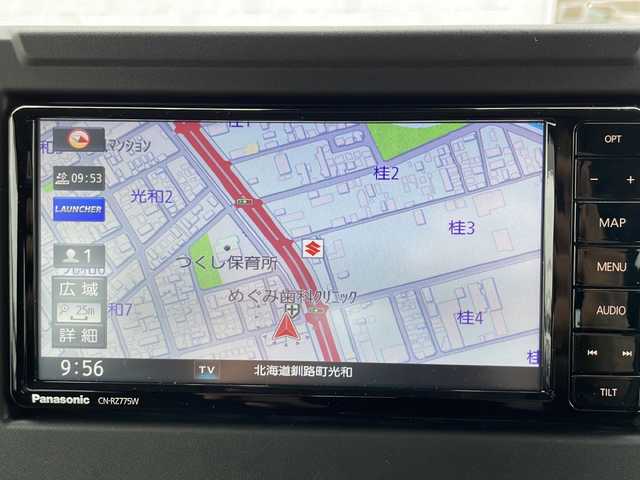 スズキ ジムニー XC 道東・釧路十勝 2023(令5)年 1.8万km ジャングルグリーン 4WD/純正メモリナビ　CN-RZ775W/　(AM/FM/CD/BT)/フルセグTV/バックカメラ/純正AWスタッドレスセット積込(175/80R16)/衝突被害軽減ブレーキ/レーンキープアシスト/クルーズコントロール/前席シートヒーター/ダウンヒルアシストコントロール/社外ETC/社外前後ドライブレコーダー/ステアリングスイッチ/LEDヘッドライト/横滑り防止装置/ヘッドライトウォッシャー/エンジンプッシュスタート