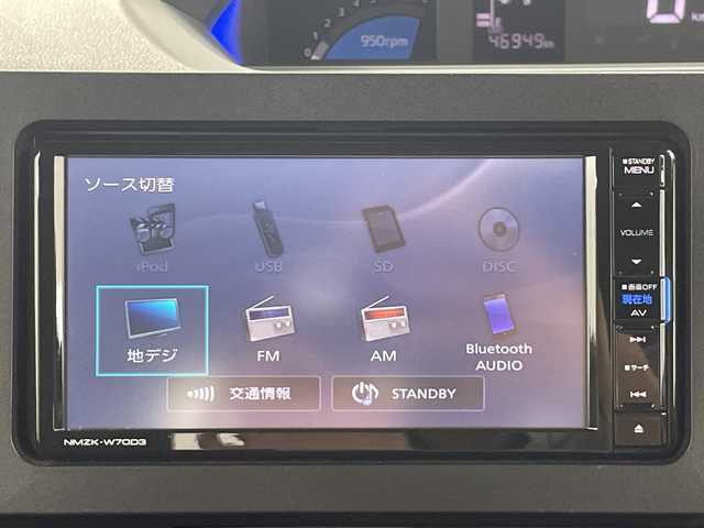 ダイハツ タント カスタム X 新潟県 2019(令1)年 4.7万km ブラックマイカメタリック/ファイアークォーツレッドメタリック 2トーン 4WD/純正メモリナビ/フルセグ/NMZK-W70D3/　CD/DVD/SD/USB/Bluetooth/バックカメラ/両側パワースライドドア/ハーフレザーシート/前席シートヒーター/スマートキー/衝突被害軽減ブレーキ/コーナーセンサー/ロングスライドシート/プッシュスタート/電動格納式ミラー/ETC