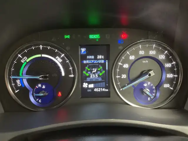 トヨタ アルファードハイブリット S タイプゴールドⅡ 新潟県 2021(令3)年 4.7万km ホワイトパールクリスタルシャイン 4WD/プリクラッシュセーフティ/レーンキープアシスト/純正ナビ/　(ＣＤ／ＢＴ／フルセグ)/バックカメラ/両側パワースライドドア/パワーバックドア/レーダークルーズコントロール/LEDオートライト/ハーフレザーシート/純正17インチアルミホイール/フォグランプ/電格ミラー/ウィンカーミラー/スマートキー/ビルトインETC
