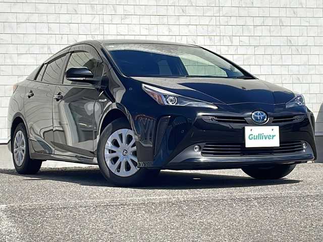 トヨタ プリウス S 福島県 2019(令1)年 7.2万km アティチュードブラックマイカ 4WD 寒冷地仕様 ナビ ワンセグTV Bluetooth　トヨタセーフティセンス クルーズコントロール パーキングサポートブレーキ バックソナー LEDヘッドライト フォグランプ オートハイビーム スマートキー