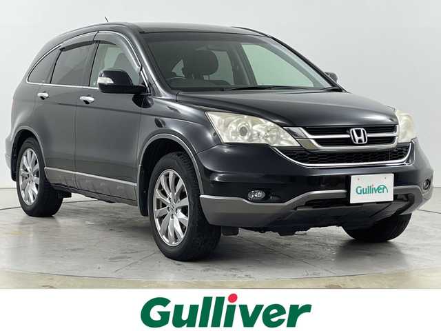 ホンダ ＣＲ－Ｖ ZX HDDナビ スマートED 道央・札幌 2011(平23)年 8.2万km クリスタルブラックパール ・4WD/・ワンオーナー/・純正HDDナビ/・CD/DVD/HDD/USB/iPod/・純正エンジンスターター/・オートライト/フォグランプ/・積込冬タイヤ社外AWセット/・ワイパーデアイサー/VSA/・ステアリングスイッチ/・ドアバイザー/純正フロアマット