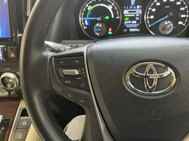 トヨタ アルファードハイブリット X 岩手県 2017(平29)年 5.7万km シルバーM 4WD/社外SDナビ/両側パワースライドドア/バックカメラ/ムーンルーフ/ビルトインETC/クルーズコントロール/スマートエントリーエンジンスターター/オートリトラミラー/ドライブレコーダー/コーナーセンサー/電子パーキングブレーキ/スマートキー/プッシュスタート/オートライト/LEDヘッドライト/純正16インチアルミホイール/AC100V/横滑り防止機能/純正フロアマット/オットマン/アイドリングストップ