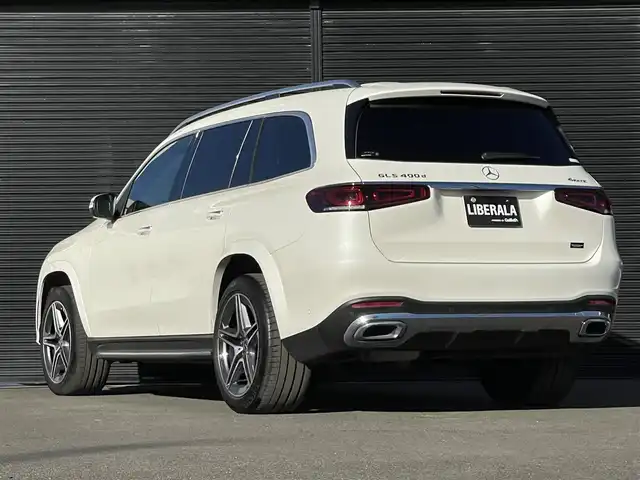 メルセデス・ベンツ Ｍ・ベンツ ＧＬＳ４００ｄ 4マチック AMGライン 山梨県 2022(令4)年 6.1万km ダイヤモンドホワイト １オーナー　/オフロードＥＰ　/ＳＲ　/Ｂｕｒｍｅｓｔｅｒ　/ＨＵＤ　/黒革　/全席シートＨ　/ベンチＬ　/リラクゼーション機能　/純正メモリナビ　/全周囲Ｃ　/フルセグ/カープレイ　/ＡＣＣ　/ＬＫＡ　/ＢＳＡ　/パイロットＡ