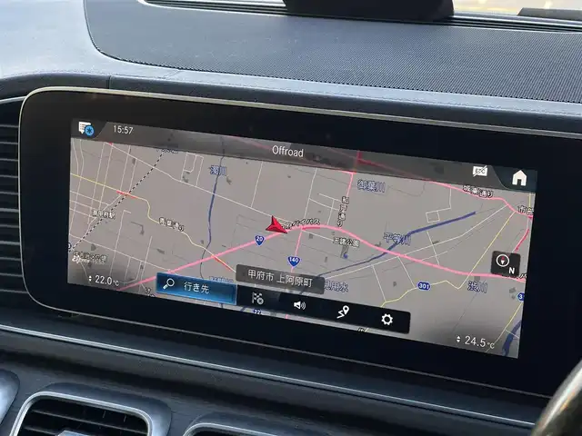 メルセデス・ベンツ Ｍ・ベンツ ＧＬＳ４００ｄ 4マチック AMGライン 山梨県 2022(令4)年 6.1万km ダイヤモンドホワイト １オーナー　/オフロードＥＰ　/ＳＲ　/Ｂｕｒｍｅｓｔｅｒ　/ＨＵＤ　/黒革　/全席シートＨ　/ベンチＬ　/リラクゼーション機能　/純正メモリナビ　/全周囲Ｃ　/フルセグ/カープレイ　/ＡＣＣ　/ＬＫＡ　/ＢＳＡ　/パイロットＡ