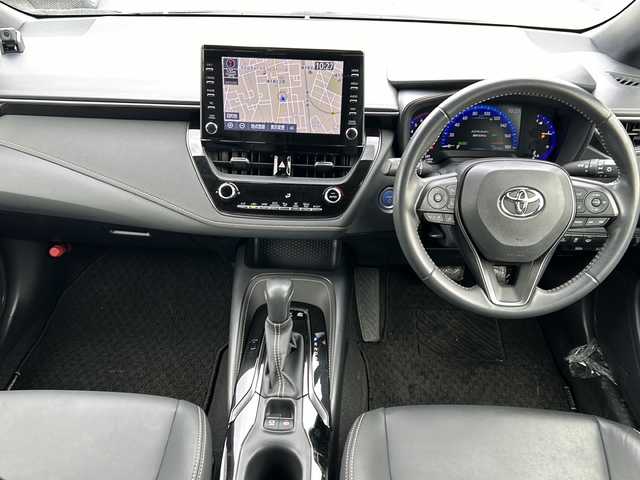トヨタ カローラツーリング ハイブリッド ダブルバイビー 岩手県 2019(令1)年 2.4万km スパークリングブラックパールクリスタルシャイン ナビ /バックカメラ/ＥＴＣ/フロントワイパーデアイサー/アイドリングストップ/クルーズコントロール/ハーフレザーシート/横滑り防止装置/コーナーセンサー/衝突軽減ブレーキ/オートマチックハイビーム