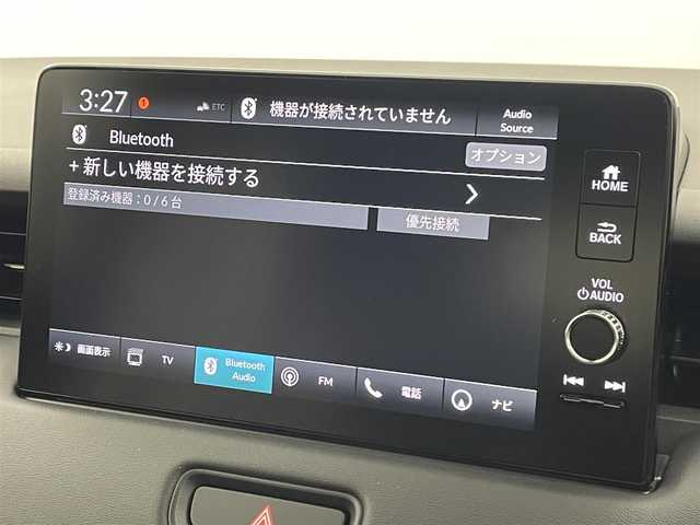 ホンダ ヴェゼル ハイブリッド e:HEV Z 熊本県 2025(令7)年 0.1千km クリスタルブラックパール 登録済未使用車　/純正ナビ（ＡｐｐｌＣａｒＰｌａｙ・ＡｎｄｒｏｉｄＡｕｔｏ・フルセグ・ＢＴ・ＵＳＢ）/バックカメラ　/ビルトインETC2.0/前席シートヒーター　/前後クリアランスソナー　/アイドリングストップ　/横滑り防止/ダウンヒルアシスト/ホンダセンシング/・衝突軽減ブレーキ/・誤発進抑制機能/・後方誤発進抑制機能/・近距離衝突軽減ブレーキ/・歩行者事故低減ステアリング/・路外逸脱制御機能/・アダブティブクルーズコントロール/・渋滞運転支援機能/・先行車発進お知らせ/・標識認識システム/・ブラインドスポットモニター/・車線維持支援システム/・オートハイビーム/パワーバックドア/ステアリングヒーター/置くだけ充電/ハーフレザーシート/純正１８インチAW/オートライト/LEDヘッドライト/スマートキー/プッシュスタート/スペアキー1本/保証書/取扱説明書