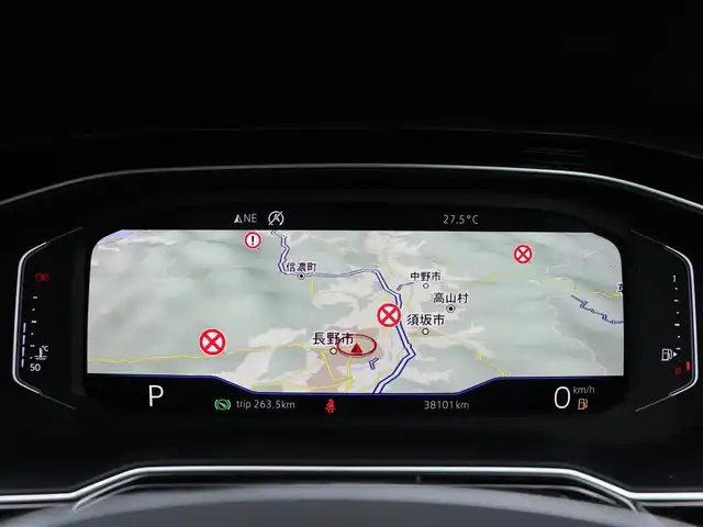 フォルクスワーゲン ポロ TSIハイライン 長野県 2019(令1)年 3.9万km 白 純ナビ/PDC /ACC /ドラレコ /ETC2.0 /Bカメラ /コーナーセンサー /純正16AW /ワイヤレス充電 /アイドリングストップ /デジタルコックピット /LEDライト