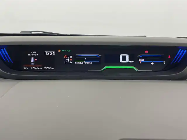 ホンダ フリード ハイブリット EX 埼玉県 2019(平31)年 5.2万km フォレストグリーンパール 純正ナビ（BT/AM/FM）/フルセグTV/バックカメラ/レーダークルーズコントロール/横滑り防止装置/レーンキープアシスト/盗難防止装置/前後コーナーセンサー/LEDヘッドライト/衝突軽減システム/両側パワースライドドア/フリップダウンモニター/純正フロアマット/ETC/前後ドライブレコーダー/スマートキー