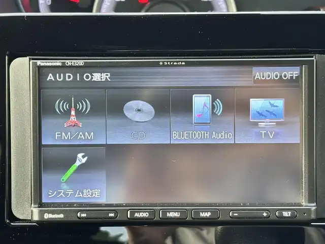 スズキ ワゴンＲ HYBRID FX 熊本県 2020(令2)年 0.5万km ブルーイッシュブラックパール3 社外ナビ（CN-E320D）/【ワンセグTV/CD/Bluetooth/ラジオ】/レーダーブレーキサポート/レーンアシスト/コーナーセンサー/アイドリングストップ/横滑り防止機能/運転席シートヒーター/純正フロアマット/保証書