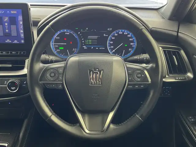 トヨタ クラウン ハイブリッド RS 愛知県 2021(令3)年 5.3万km プレシャスホワイトパール 純正12.3型ナビ/・Bluetooth/・CD/DVD/・フルセグテレビ/・SD音楽録音/バックカメラ/ブラインドスポットモニター/シートヒーター/パワーシート/オートホールド/ハーフレザーシート/パワーバックドア/衝突軽減ブレーキ/レーンキープアシスト/ビルトインＥＴＣ２．０