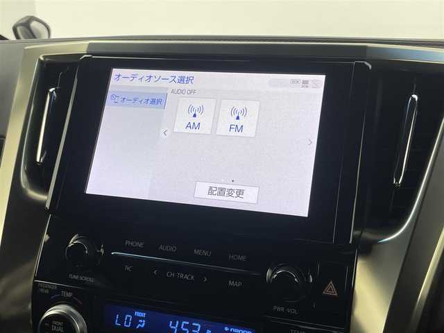 トヨタ アルファード S タイプゴールドⅡ 埼玉県 2021(令3)年 5.3万km ブラック 純正９インチディスプレイオーディオ　純正フリップダウンモニター　ＥＴＣ　三眼ＬＥＤライト　セーフティセンス　レーダークルーズコントロール　ＤＶＤ再生　ドライブレコーダー　両側パワースライドドア