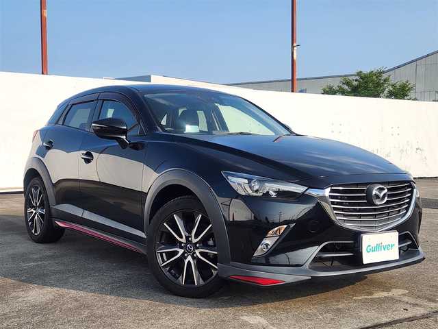 マツダ ＣＸ－３ XD ツーリング 群馬県 2015(平27)年 6.8万km ジェットブラックマイカ 〇純正ナビ/〇フルセグTV/〇バックカメラ/〇前進時スマートブレーキサポート/〇AT誤発進抑制制御/〇クルーズコントロール/〇ブラインドスポットモニタリング/〇LEDヘッドランプ/〇オートライト/〇ドライブレコーダー/〇純正18インチアルミ/〇アクティブドライビングディスプレイ/〇革巻きステアリング/〇パドルシフト/〇ステアリングスイッチ/〇レッドライン入ブラック合皮/クロスコンビシート/〇アドバンスドキーレエントリースシステム/〇禁煙車
