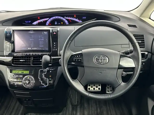 トヨタ エスティマ アエラス プレミアムエディション 愛知県 2014(平26)年 5.3万km ホワイトパールクリスタルシャイン ＡＬＰＩＮＥナビ/・Ｂｌｕｅｔｏｏｔｈ/・ＣＤ/・ＤＶＤ/・ＨＤＭＩ　/フリップダウンモニター/両側パワースライドドア/モデリスタエアロ/バックカメラ/クルコン/ABS/盗難防止装置/運転席パワーシート/ビルドインＥＴＣ/ローダウン/Ｃａｒｌｓｓｏｎアルミ/オートライト/フォグランプ/純正フロアマット/スマートキー