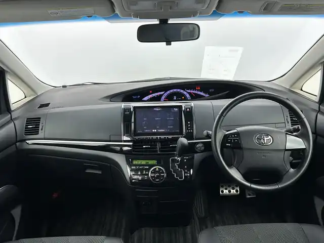 トヨタ エスティマ アエラス プレミアムエディション 愛知県 2014(平26)年 5.3万km ホワイトパールクリスタルシャイン ＡＬＰＩＮＥナビ/・Ｂｌｕｅｔｏｏｔｈ/・ＣＤ/・ＤＶＤ/・ＨＤＭＩ　/フリップダウンモニター/両側パワースライドドア/モデリスタエアロ/バックカメラ/クルコン/ABS/盗難防止装置/運転席パワーシート/ビルドインＥＴＣ/ローダウン/Ｃａｒｌｓｓｏｎアルミ/オートライト/フォグランプ/純正フロアマット/スマートキー