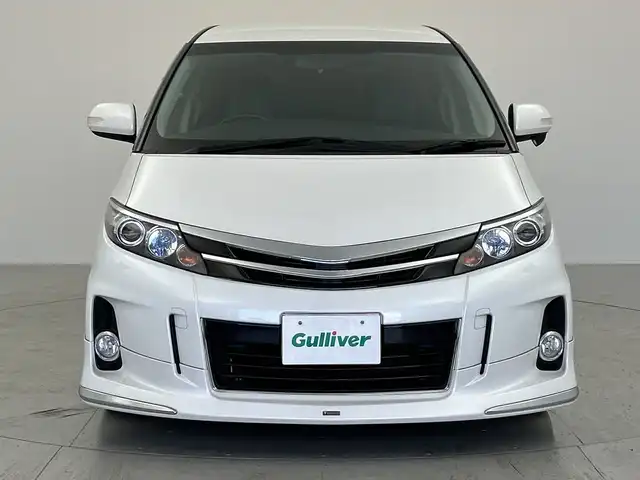 トヨタ エスティマ アエラス プレミアムエディション 愛知県 2014(平26)年 5.3万km ホワイトパールクリスタルシャイン ＡＬＰＩＮＥナビ/・Ｂｌｕｅｔｏｏｔｈ/・ＣＤ/・ＤＶＤ/・ＨＤＭＩ　/フリップダウンモニター/両側パワースライドドア/モデリスタエアロ/バックカメラ/クルコン/ABS/盗難防止装置/運転席パワーシート/ビルドインＥＴＣ/ローダウン/Ｃａｒｌｓｓｏｎアルミ/オートライト/フォグランプ/純正フロアマット/スマートキー