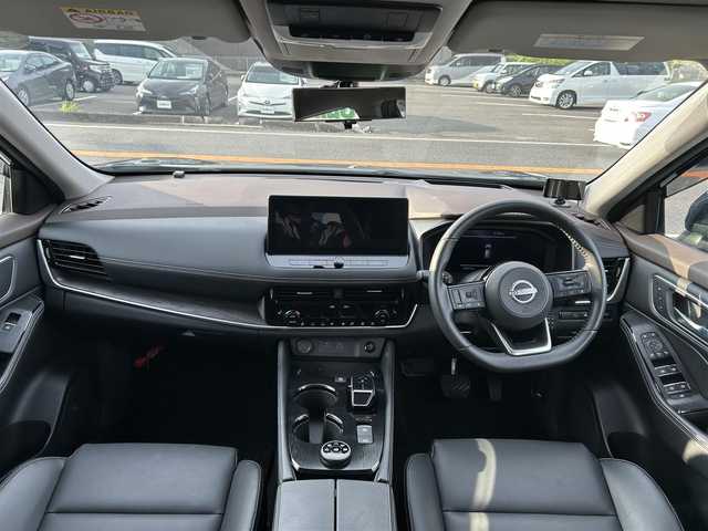 日産 エクストレイル G e－4ORCE 道央・札幌 2022(令4)年 3.1万km ダイヤモンドブラック プロパイロット/プロパイロットパーキング/デジタルインナーミラー/ブラインドスポットモニター/衝突被害軽減ブレーキ/追従クルーズコントロール/側方支援/後側方支援/前後ソナー/12.3インチ日産コネクトナビ/・アラウンドビューモニター/・フルセグTV/BT/純正前後ドライブレコーダー(DH5-S）/置くだけ充電/ETC2.0/ヘッドアップディスプレイ/シートメモリー/パワーシート/シートヒーター/パワーバックドア/革巻きステアリング/ステアリングヒーター/LEDヘッドライト/フォグランプ/純正19インチAW/レーダー探知機(AR-47LA)/左右独立エアコン