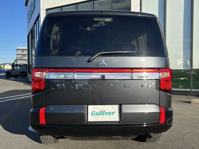 三菱 デリカＤ：５ ブラックエディション 岐阜県 2025(令7)年 0.1千km グレーⅡ 登録時走行距離10km/純正10インチナビ/フリップダウンモニター＾/フルセグTV/４WD/禁煙車/パドルシフト/レザーシート/クルーズコントロール/両側パワースライドドア/ワンオーナー/レーンキープアシスト/レザーシート/パワーシート/ステアリングヒーター/プッシュスタート/スマートキー/スペアキー/電動リアゲート/純正アルミホイール/プリクラッシュ/アイドリングストップ