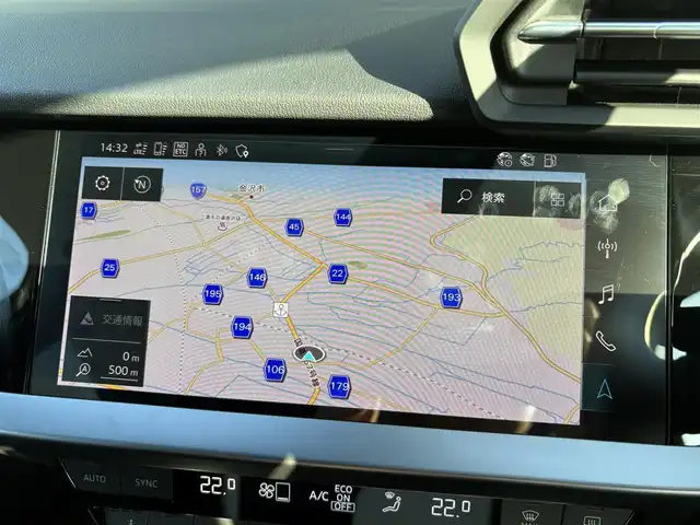 アウディ アウディ Ａ３ SB 30TFSI アドバンスド 石川県 2022(令4)年 2.2万km パール 衝突軽減ブレーキ/アダプティブクルーズコントロール/純正ナビ/フルセグTV/AppleCarPlay/バックカメラ/クリアランスソナー/LEDヘッドライト/オートハイビーム/アイドリングストップ/ETC/フォグランプ/シートヒーター