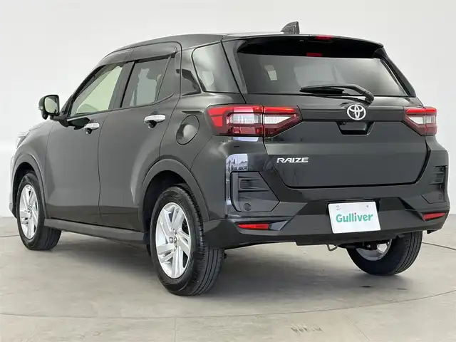 トヨタ ライズ G 愛知県 2024(令6)年 1.6万km ブラックマイカメタリック 純正Dオーディオ/バックカメラ/プリクラッシュセーフティシステム/純正15インチアルミホイール/LEDヘッドライト/フルセグTV/スマートキー/プッシュスタート/電動格納ミラー/ETC/Bluetooth/MTモード付