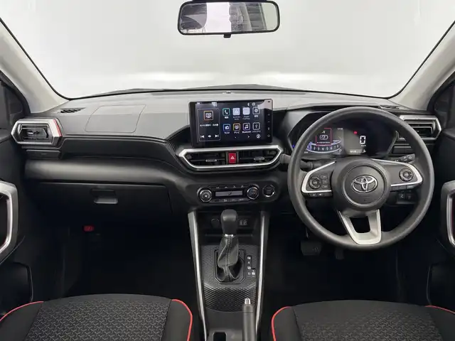 トヨタ ライズ G 愛知県 2024(令6)年 1.6万km ブラックマイカメタリック 純正Dオーディオ/バックカメラ/プリクラッシュセーフティシステム/純正15インチアルミホイール/LEDヘッドライト/フルセグTV/スマートキー/プッシュスタート/電動格納ミラー/ETC/Bluetooth/MTモード付