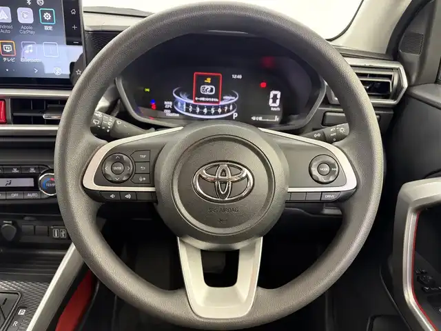 トヨタ ライズ G 愛知県 2024(令6)年 1.6万km ブラックマイカメタリック 純正Dオーディオ/バックカメラ/プリクラッシュセーフティシステム/純正15インチアルミホイール/LEDヘッドライト/フルセグTV/スマートキー/プッシュスタート/電動格納ミラー/ETC/Bluetooth/MTモード付