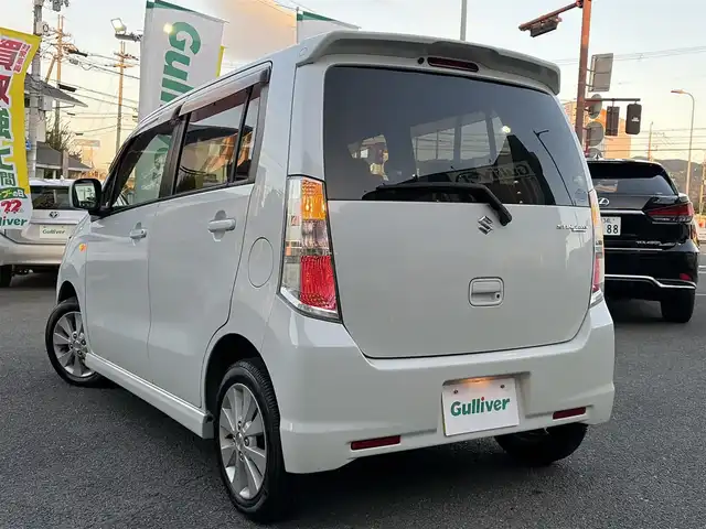 スズキ ワゴンＲ スティングレー X 京都府 2011(平23)年 3万km パールホワイト ・外品ナビ(CN-GPA600FVD)/・オーディオ(DEN-7100)/・純正マット/・ETC/・電格ミラー