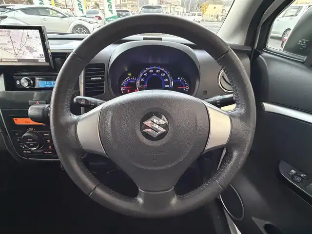 スズキ ワゴンＲ スティングレー X 京都府 2011(平23)年 3万km パールホワイト ・外品ナビ(CN-GPA600FVD)/・オーディオ(DEN-7100)/・純正マット/・ETC/・電格ミラー