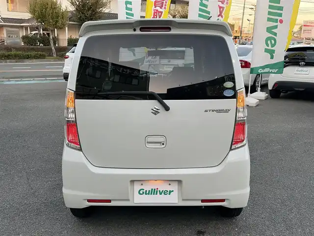 スズキ ワゴンＲ スティングレー X 京都府 2011(平23)年 3万km パールホワイト ・外品ナビ(CN-GPA600FVD)/・オーディオ(DEN-7100)/・純正マット/・ETC/・電格ミラー