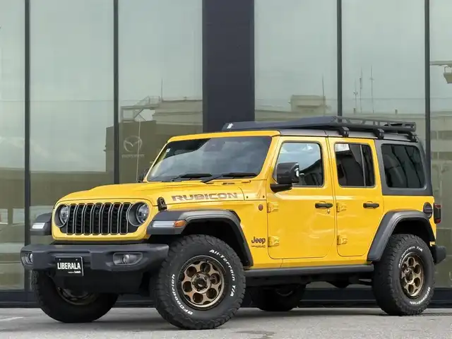 クライスラー・ジープ ジープ ラングラー アンリミテッド ルビコン 石川県 2020(令2)年 4.5万km 黄 純正ナビ/フルセグ/ステアリングヒーター/レザーシート/シートヒーター/前後ドラレコ/BSＭ