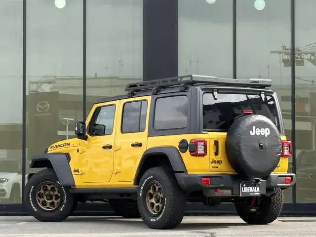 クライスラー・ジープ ジープ ラングラー アンリミテッド ルビコン 石川県 2020(令2)年 4.5万km 黄 純正ナビ/フルセグ/ステアリングヒーター/レザーシート/シートヒーター/前後ドラレコ/BSＭ