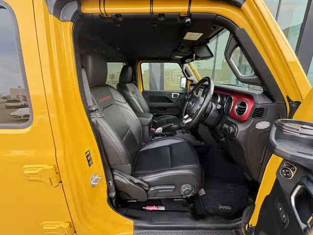 クライスラー・ジープ ジープ ラングラー アンリミテッド ルビコン 石川県 2020(令2)年 4.5万km 黄 純正ナビ/フルセグ/ステアリングヒーター/レザーシート/シートヒーター/前後ドラレコ/BSＭ