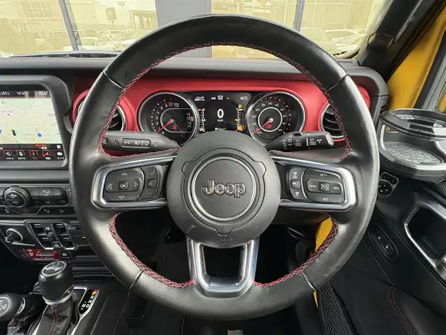 クライスラー・ジープ ジープ ラングラー アンリミテッド ルビコン 石川県 2020(令2)年 4.5万km 黄 純正ナビ/フルセグ/ステアリングヒーター/レザーシート/シートヒーター/前後ドラレコ/BSＭ