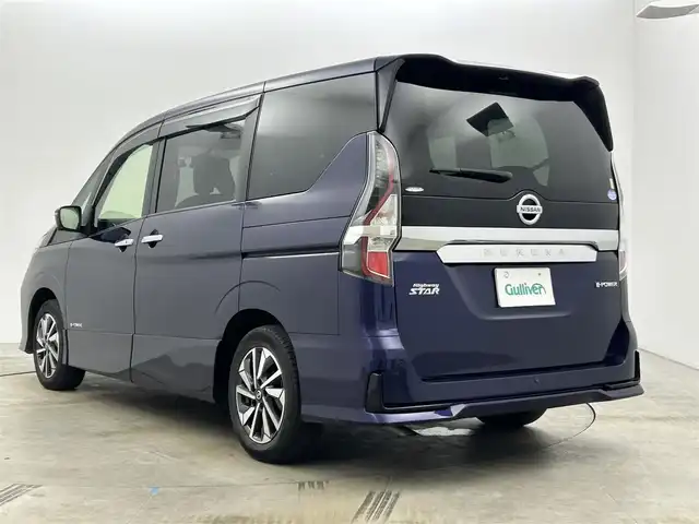 日産 セレナ e－パワー ハイウェイスター V 岡山県 2021(令3)年 2.4万km アズライトブルー 純正10インチナビ/（CD/DVD/TV/BT)/アラウンドビューカメラ/社外後席モニター/両側パワースライドドア/プロパイロット/LEDヘッドライト/オートライト/ETC/USB/デジタルインナーミラー/純正フロアマット/純正ドアバイザー/純正16インチアルミ/スペアキー